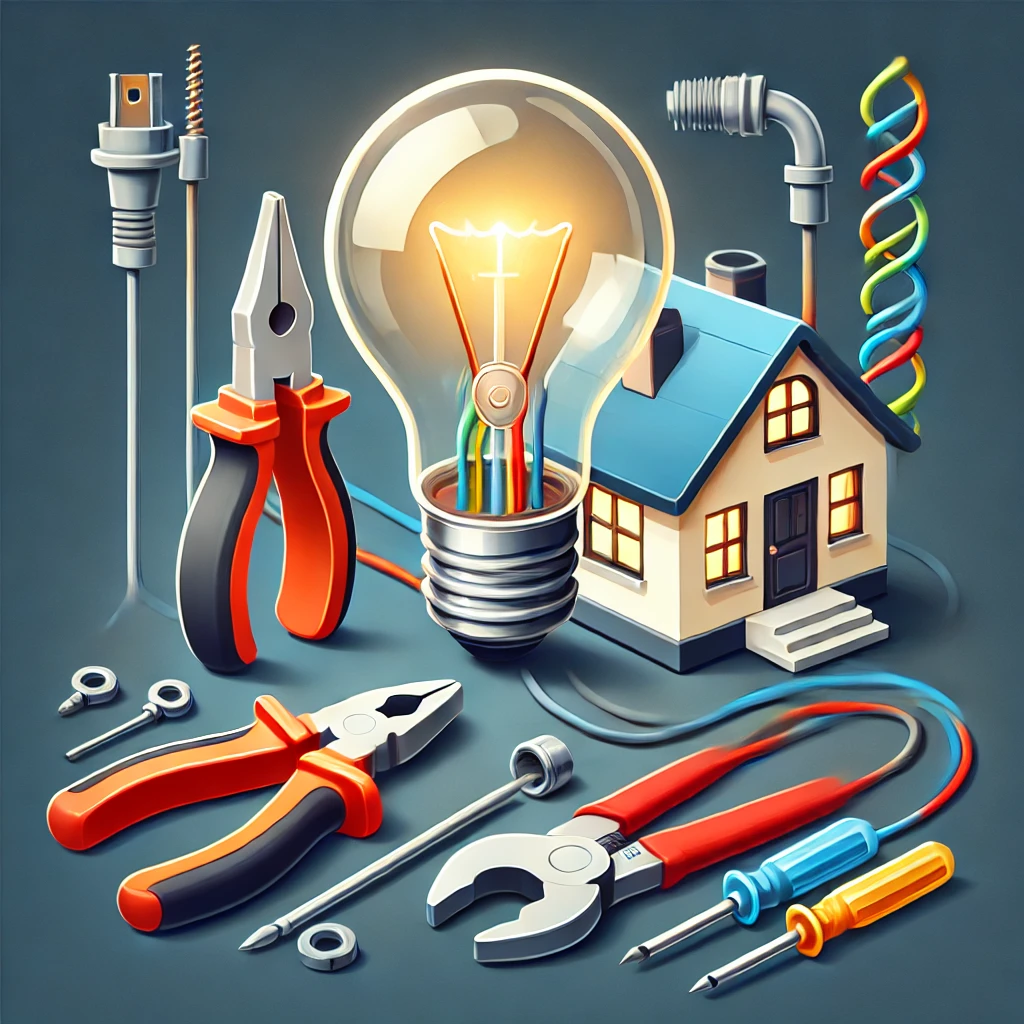 home repair electrical art